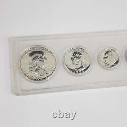 (1) 1956 United States SILVER Proof Set in Whitman Type Plastic Holder