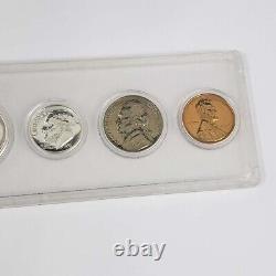 (1) 1956 United States SILVER Proof Set in Whitman Type Plastic Holder