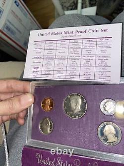 (1) 1987 S US Constitution $1 Proof Silver Dollar Coin withCOA & Box ULTRA CAMEO