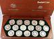 2000 Olympic Games Sydney 16 X Silver Proof Coin Set With Certificates