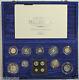 2000 Silver Proof Cased Millennium Year Set 13 Coins £5 To Maundy Penny With Coa