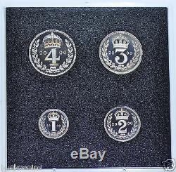 2000 SILVER PROOF CASED MILLENNIUM YEAR SET 13 COINS £5 TO MAUNDY PENNY WITH COA