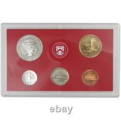 2000 Silver Proof Set U. S. Mint Original Government Packaging COA. FS. JFK Stamp
