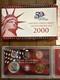2000 United States Us Mint Silver Proof Set Original Box With Coa 1.338 Ozt