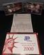 2000-s Us Mint Silver Proof Set 1.33oz W Coa