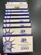 2000 Through 2009 Us Mint Proof Sets Decade Lot Of All 10 Complete In Boxes