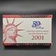 2001 United States Mint Silver Proof Set Complete Ogp Box & Coa 50 State