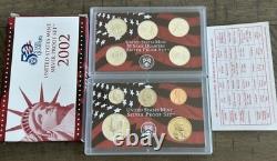 2002-S US Mint Silver Proof Set Complete OGP COA 90% Silver 10 Coins Multi-Lens
