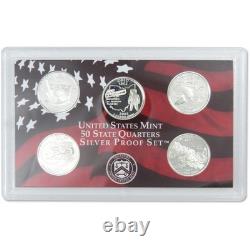2002 Silver Proof Set U. S. Mint Original Government Packaging OGP COA