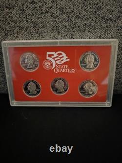 2002 US Mint Silver Proof Set 10 coin OGP COA. Free shipping