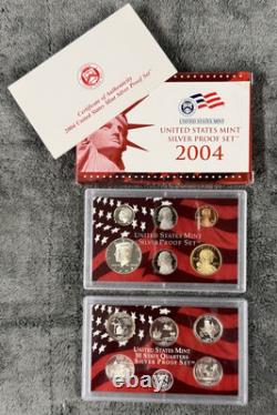 2003-2008 U. S. Mint Silver Proof Sets-Lot of 6 Boxes