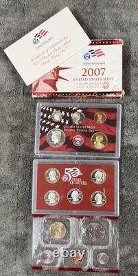 2003-2008 U. S. Mint Silver Proof Sets-Lot of 6 Boxes