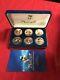 2003 Mickey Mouse Fine Silver Proof 6 Medallion Set Disney 75 Years With Mickey