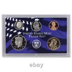 2003 S Proof Set 10 Pack Nice Original Boxes & COAs US Mint 100 Coin Lot