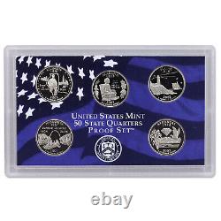 2003 S Proof Set 10 Pack Nice Original Boxes & COAs US Mint 100 Coin Lot