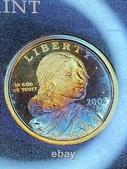 2003-S Sealed Proof Set with Top-Shelf Toned Sacagawea Dollar CHN