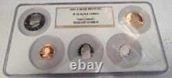 2003-S Silver Proof Set PF70 Ultra Cameo NGC