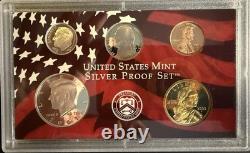 2003-S US Mint Silver Proof Set 10 Coins with COA & OGP