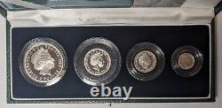 2003 Silver Proof Britannia Collection 4 Piece Set in Original Box and COA
