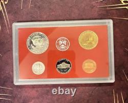 2003 United States Mint Silver Proof Set with State Quarters, Box & COA