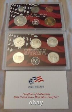 2004 2005 2006 Silver Proof Sets in OGP withCOAs