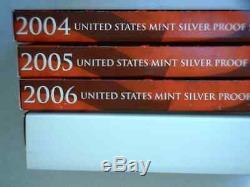 2004-2015 US Silver Proof Set Lot. 12 Sets inc 2012 BUY IT NOW $749 SHIPPED