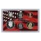 2004 S Partial Proof Silver Coin Set No Quarters, 6 Coins, No Box/coa