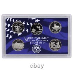 2004 S Proof Set 10 Pack Nice Original Boxes & COAs US Mint 110 Coin Lot