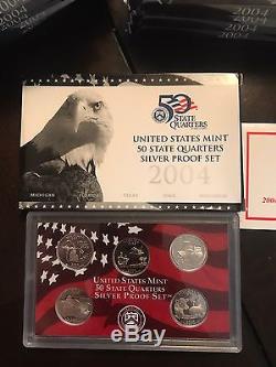 2004-S US Mint Silver Proof Set