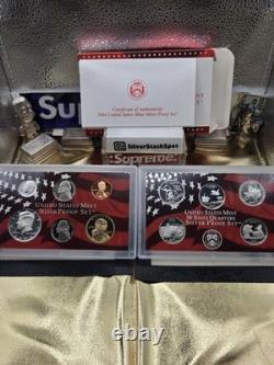 2004 U. S. Mint Silver Proof Set with Box & COA 90% Silver $1.85 FV NEW? OGP