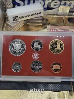 2004 U. S. Mint Silver Proof Set with Box & COA 90% Silver $1.85 FV NEW? OGP