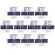 2005 S Proof Set 10 Pack Nice Original Boxes & Coas Us Mint 110 Coin Lot