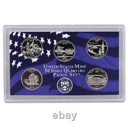 2005 S Proof Set 10 Pack Nice Original Boxes & COAs US Mint 110 Coin Lot
