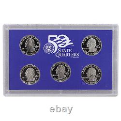 2005 S Proof Set 10 Pack Nice Original Boxes & COAs US Mint 110 Coin Lot
