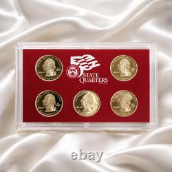2005-S US Mint Silver Proof Set 11 Coin 90% Silver OGP COA Westward Journey IKE