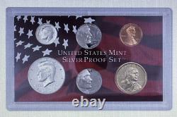2005 Silver Proof Set U. S. Mint Original Government Packaging OGP COA