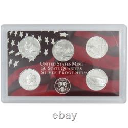 2005 Silver Proof Set U. S. Mint Original Government Packaging OGP COA