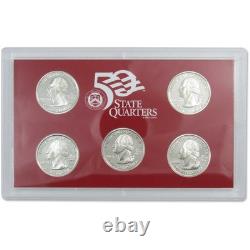 2005 Silver Proof Set U. S. Mint Original Government Packaging OGP COA