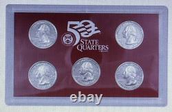 2005 Silver Proof Set U. S. Mint Original Government Packaging OGP COA