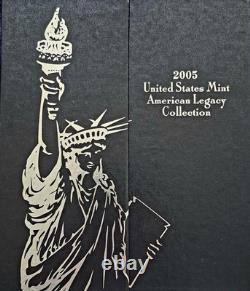2005 US Mint American Legacy Collection-Marine Corp Commemorative 90% Silver $