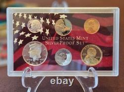 2005 US Mint Silver State Quarter Proof Set OGP with COA Excellent Condition