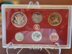 2005 US Mint Silver State Quarter Proof Set OGP with COA Excellent Condition