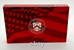 2005 United States Mint Silver Proof Set (11 Coins) 50 State Quarters