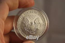 2006 American Eagle 20th Anniversary Silver Coin Set Uncircuated, Proof, Reverse