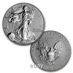 2006 American Silver Eagle 20th Anniversary 3 Coin Set withBOX + COA
