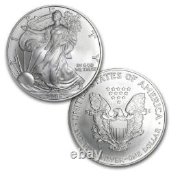 2006 American Silver Eagle 20th Anniversary 3 Coin Set withBOX + COA