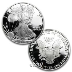 2006 American Silver Eagle 20th Anniversary 3 Coin Set withBOX + COA
