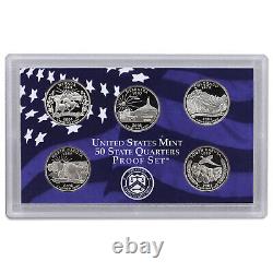 2006 S Proof Set 10 Pack Nice Original Boxes & COAs US Mint 100 Coin Lot