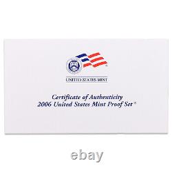 2006 S Proof Set 10 Pack Nice Original Boxes & COAs US Mint 100 Coin Lot