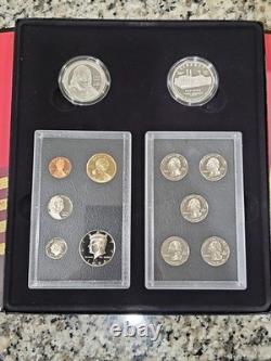 2006 US Mint American Legacy Collection Proof Set 2 Silver Dollars OGP 12 Coins